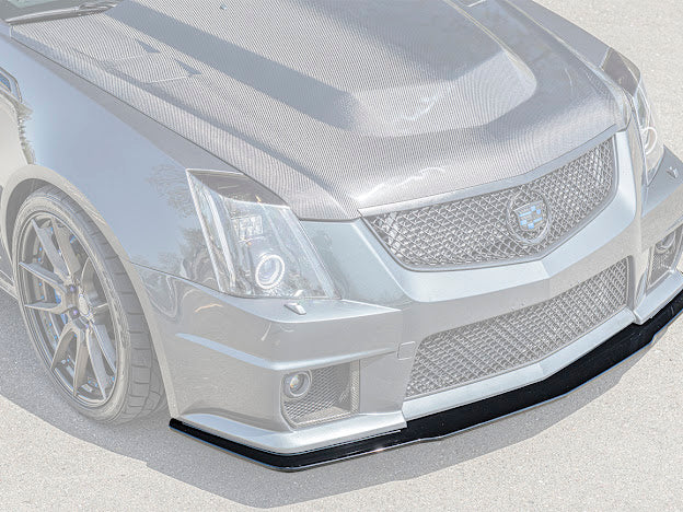 2009-2015 Cadillac CTS-V V2 | Basic Style Front Bumper Lip Splitter Ground Effects